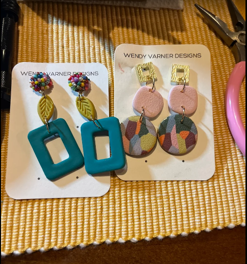 Andrea K - DIY polymer clay workshop by Wendy Varner Designs 