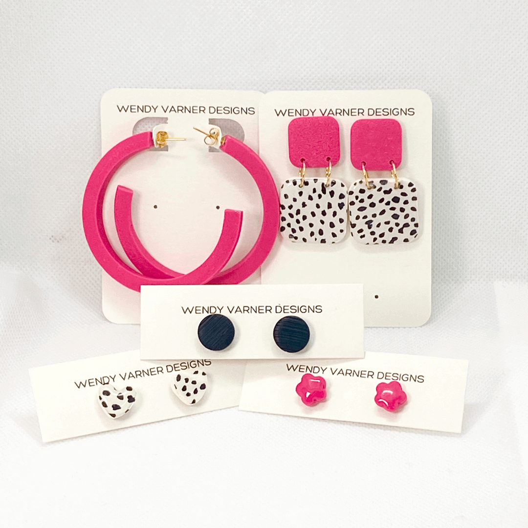 Polymer Clay Earring Subscription Box by Wendy Varner Designs