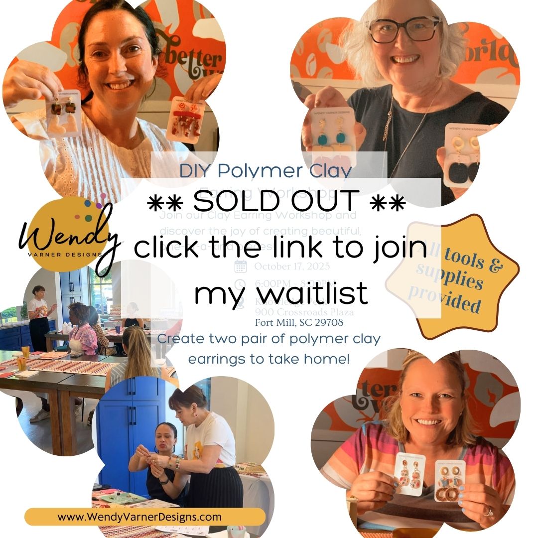 DIY Polymer Clay Earring Workshop – Friday, October 17 at Knowledge Perk (6–8 PM)